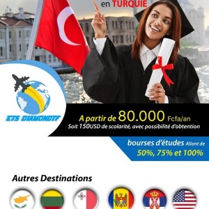 Étudié aux USA et en TURQUIE